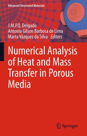 Delgado / da Silva / Lima |  Numerical Analysis of Heat and Mass Transfer in Porous Media | Buch |  Sack Fachmedien