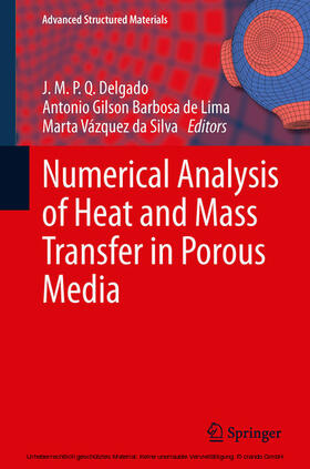 Delgado / Lima / da Silva |  Numerical Analysis of Heat and Mass Transfer in Porous Media | eBook | Sack Fachmedien