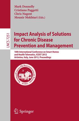 Donnelly / Mokhtari / Paggetti |  Impact Analysis of Solutions for Chronic Disease Prevention and Management | Buch |  Sack Fachmedien