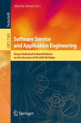 Heisel |  Software Service and Application Engineering | Buch |  Sack Fachmedien