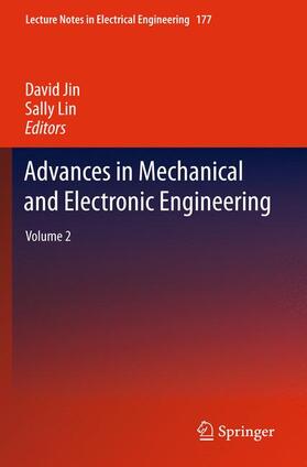 Lin / Jin |  Advances in Mechanical and Electronic Engineering | Buch |  Sack Fachmedien