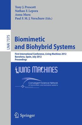 Prescott / Verschure / Lepora |  Biomimetic and Biohybrid Systems | Buch |  Sack Fachmedien