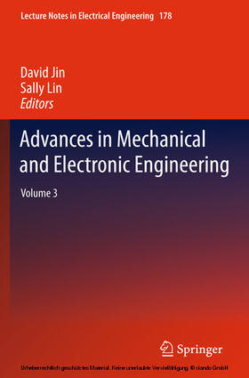 Jin / Lin |  Advances in Mechanical and Electronic Engineering | eBook | Sack Fachmedien