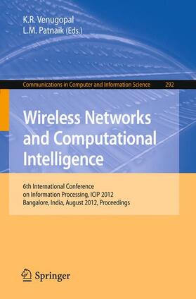 Venugopal / Patnaik |  Wireless Networks and Computational Intelligence | Buch |  Sack Fachmedien