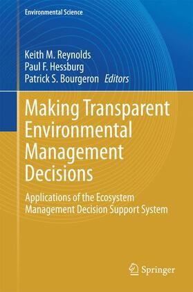 Reynolds / Bourgeron / Hessburg |  Making Transparent Environmental Management Decisions | Buch |  Sack Fachmedien