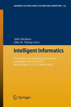 Thampi / Abraham |  Intelligent Informatics | Buch |  Sack Fachmedien