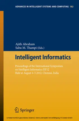 Abraham / Thampi |  Intelligent Informatics | eBook | Sack Fachmedien