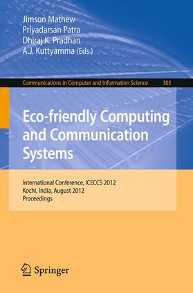 Mathew / Kuttyamma / Patra |  Eco-friendly Computing and Communication Systems | Buch |  Sack Fachmedien