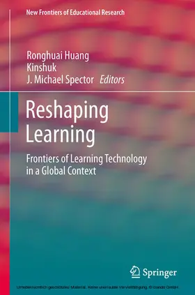 Huang / Kinshuk / Spector |  Reshaping Learning | eBook | Sack Fachmedien