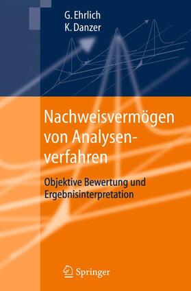 Danzer / Ehrlich |  Nachweisvermögen von Analysenverfahren | Buch |  Sack Fachmedien