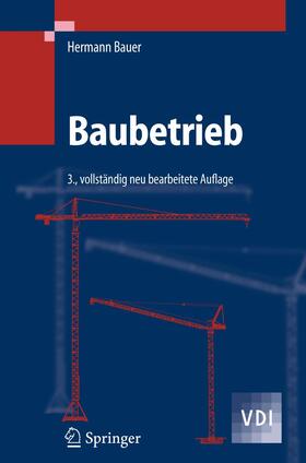 Bauer |  Baubetrieb | Buch |  Sack Fachmedien