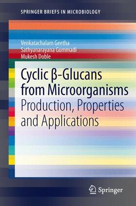 Venkatachalam / Doble / Gummadi |  Cyclic ¿-Glucans from Microorganisms | Buch |  Sack Fachmedien