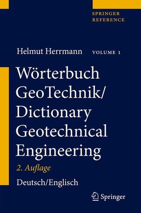 Bucksch / Herrmann |  Wörterbuch GeoTechnik/Dictionary Geotechnical Engineering | Buch |  Sack Fachmedien