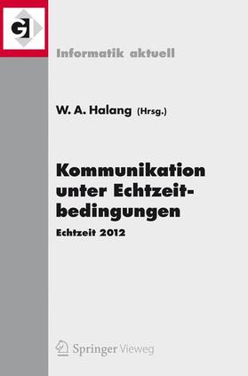 Halang |  Kommunikation unter Echtzeitbedingungen | Buch |  Sack Fachmedien