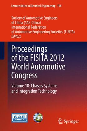 SAE-China / FISITA |  Proceedings of the FISITA 2012 World Automotive Congress | Buch |  Sack Fachmedien