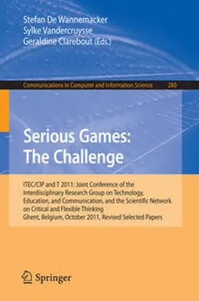 De Wannemacker / Vandercruysse / Clarebout | Serious Games: The Challenge | E-Book | sack.de