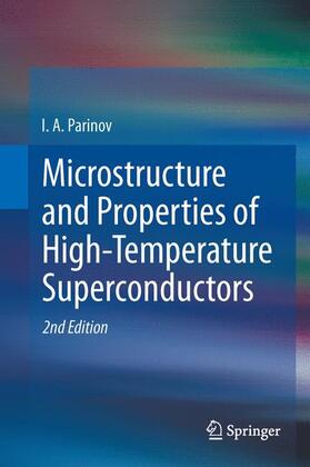 Parinov |  Microstructure and Properties of High-Temperature Superconductors | Buch |  Sack Fachmedien