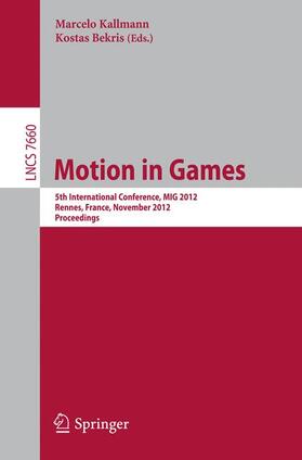 Bekris / Kallmann |  Motion in Games | Buch |  Sack Fachmedien