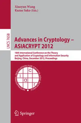 Wang / Sako |  Advances in Cryptology -- ASIACRYPT 2012 | eBook | Sack Fachmedien