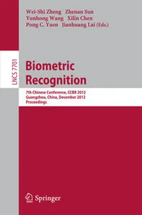 Zheng / Sun / Wang |  Biometric Recognition | eBook | Sack Fachmedien