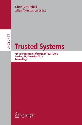 Tomlinson / Mitchell |  Trusted Systems | Buch |  Sack Fachmedien