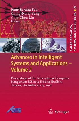 Pan / Lin / Yang |  Advances in Intelligent Systems and Applications - Volume 2 | Buch |  Sack Fachmedien