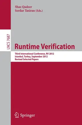 Tasiran / Qadeer |  Runtime Verification | Buch |  Sack Fachmedien