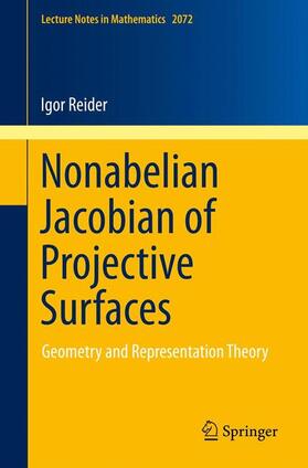 Reider |  Nonabelian Jacobian of Projective Surfaces | Buch |  Sack Fachmedien