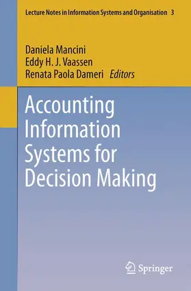 Mancini / Dameri / Vaassen |  Accounting Information Systems for Decision Making | Buch |  Sack Fachmedien