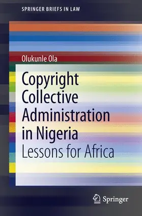 Ola | Copyright Collective Administration in Nigeria | Buch | 978-3-642-35818-0 | sack.de