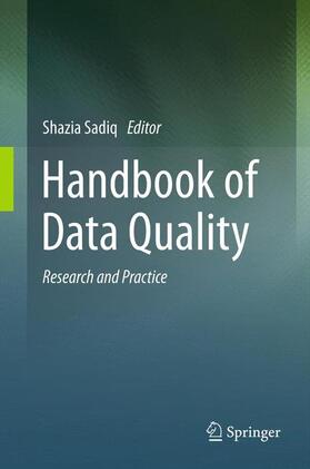 Sadiq |  Handbook of Data Quality | Buch |  Sack Fachmedien