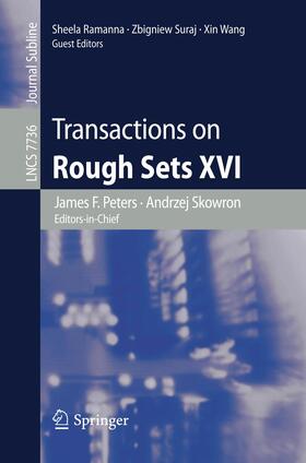 Peters / Skowron / Wang |  Transactions on Rough Sets XVI | Buch |  Sack Fachmedien