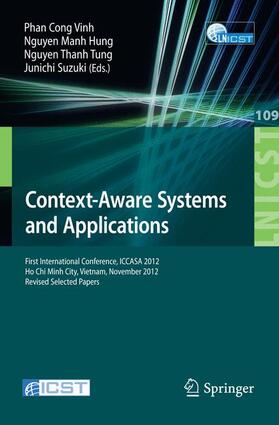 Vinh / Suzuki / Hung |  Context-Aware Systems and Applications | Buch |  Sack Fachmedien