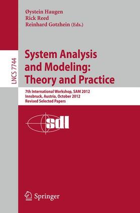 Haugen / Gotzhein / Reed |  System Analysis and Modeling: Theory and Practice | Buch |  Sack Fachmedien