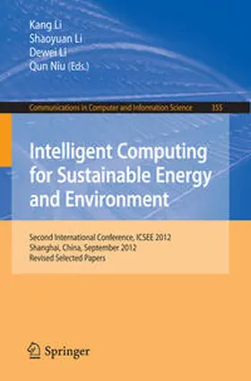 Li / Niu |  Intelligent Computing for Sustainable Energy and Environment | eBook | Sack Fachmedien