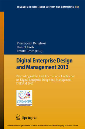 Benghozi / Krob / Rowe |  Digital Enterprise Design and Management 2013 | eBook | Sack Fachmedien