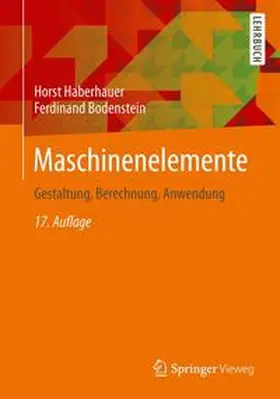 Haberhauer / Bodenstein |  Maschinenelemente | Buch |  Sack Fachmedien