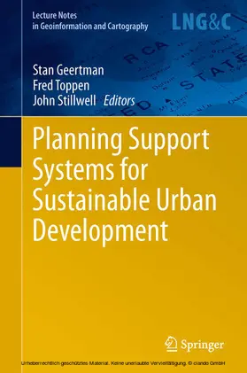 Geertman / Toppen / Stillwell |  Planning Support Systems for Sustainable Urban Development | eBook | Sack Fachmedien