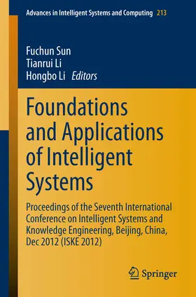 Sun / Li |  Foundations and Applications of Intelligent Systems | eBook | Sack Fachmedien