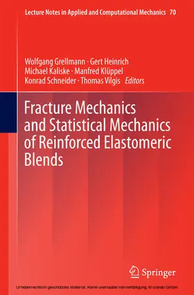 Grellmann / Heinrich / Kaliske | Fracture Mechanics and Statistical Mechanics of Reinforced Elastomeric Blends | E-Book | sack.de