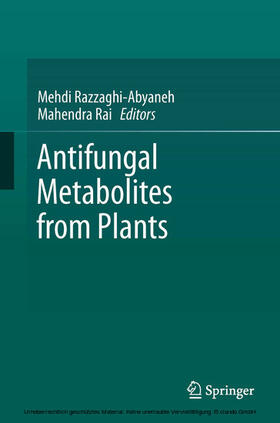 Razzaghi-Abyaneh / Rai |  Antifungal Metabolites from Plants | eBook | Sack Fachmedien