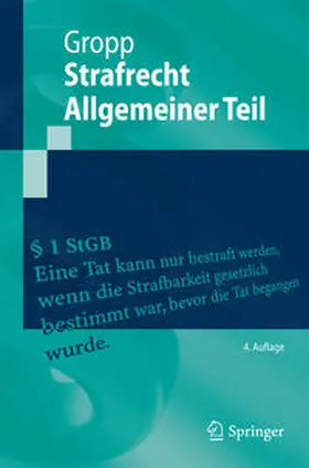 Gropp | Strafrecht Allgemeiner Teil | E-Book | sack.de