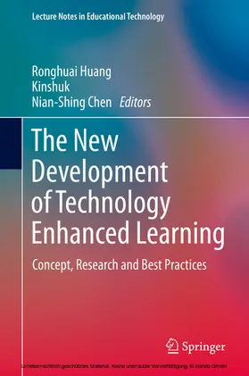 Huang / Kinshuk / Chen |  The New Development of Technology Enhanced Learning | eBook | Sack Fachmedien