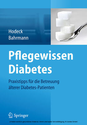 Hodeck / Bahrmann |  Pflegewissen Diabetes | eBook | Sack Fachmedien