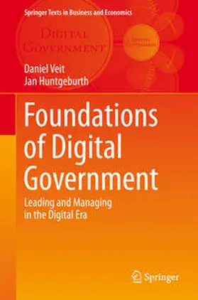 Veit / Huntgeburth | Foundations of Digital Government | E-Book | sack.de