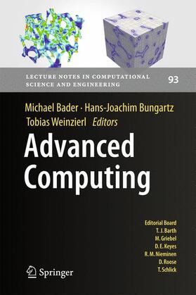 Bader / Weinzierl / Bungartz |  Advanced Computing | Buch |  Sack Fachmedien