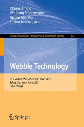 Arnold / Tanaka / Spickermann |  Webble Technology | Buch |  Sack Fachmedien