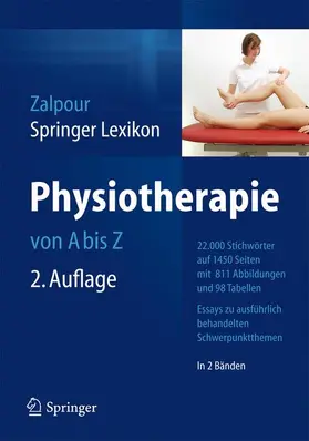 Zalpour |  Springer Lexikon Physiotherapie | Buch |  Sack Fachmedien