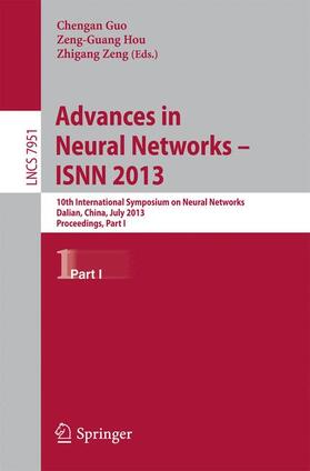 Guo / Zeng / Hou |  Advances in Neural Networks- ISNN 2013 | Buch |  Sack Fachmedien