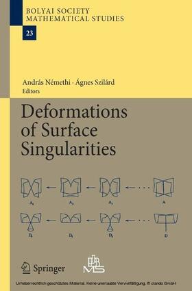 Némethi / Szilárd |  Deformations of Surface Singularities | eBook | Sack Fachmedien